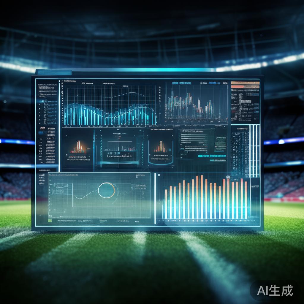 在足球赛事中，这个平台能够详细分析球队的攻防表现、